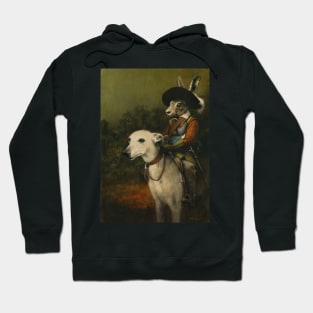 Hare And Whippet Cavalry Hoodie